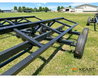 Demco HT38 38’ Header Trailer - 6,000 lb Flex Axles Braking Axle Header Trailers