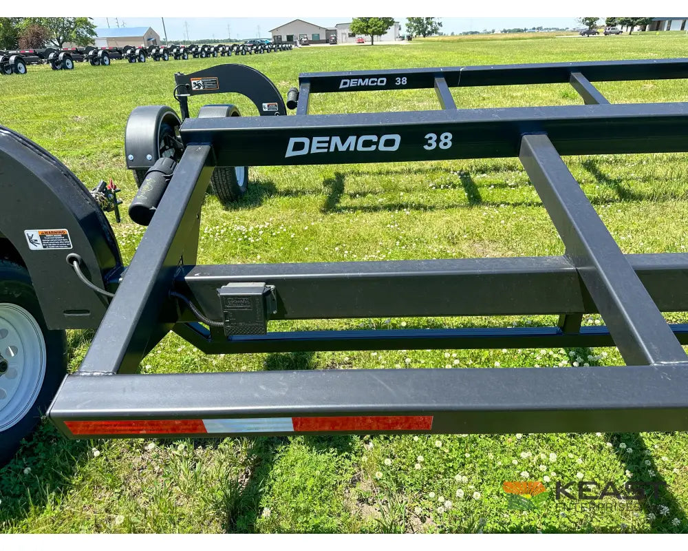 Demco HT38 38’ Header Trailer - 6,000 lb Flex Axles Braking Axle Header Trailers