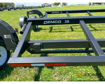 Demco HT38 38’ Header Trailer - 6,000 lb Flex Axles Braking Axle Header Trailers