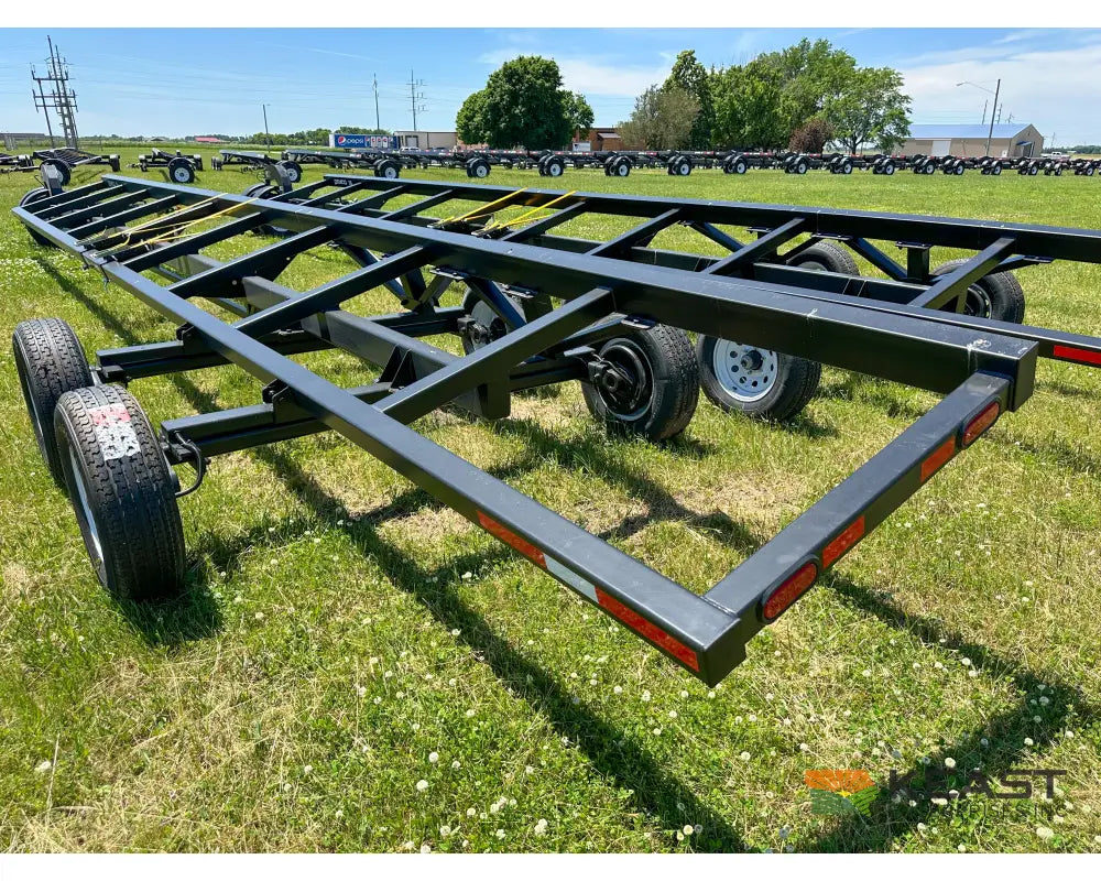 Demco HT38 38’ Header Trailer - 6,000 lb Flex Axles Braking Axle Header Trailers