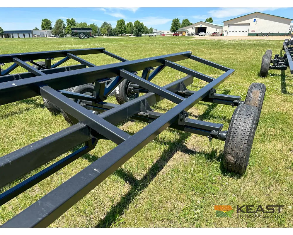 Demco HT38 38’ Header Trailer - 6,000 lb Flex Axles Braking Axle Header Trailers