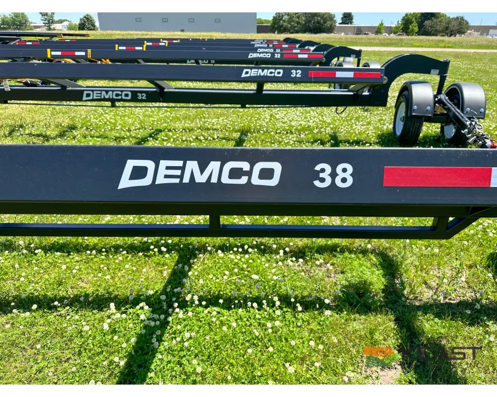 Demco HT38 38’ Header Trailer - 6,000 lb Flex Axles Braking Axle Header Trailers