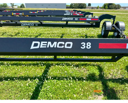 Demco HT38 38’ Header Trailer - 6,000 lb Flex Axles Braking Axle Header Trailers