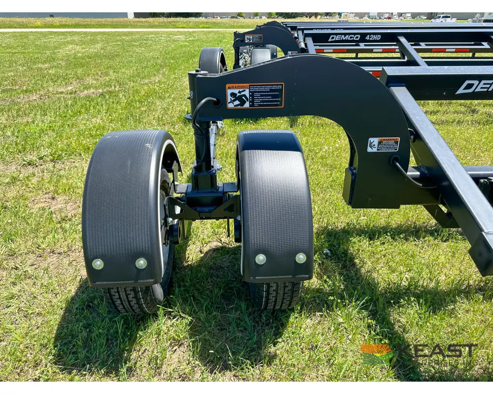 Demco HT42 42’ Header Trailer - 6,000 lb Flex Axles Braking Axle Header Trailers