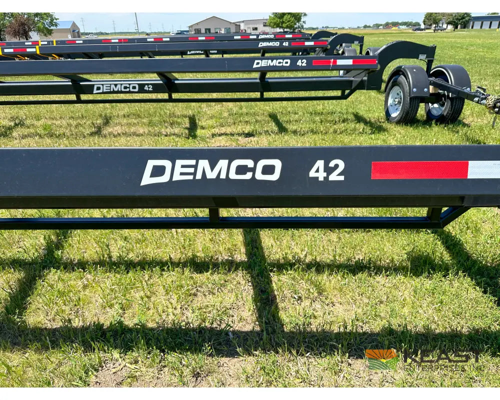 Demco HT42 42’ Header Trailer - 6,000 lb Flex Axles Braking Axle Header Trailers
