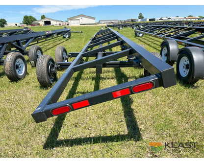 Demco HT42 42’ Header Trailer - 6,000 lb Flex Axles Braking Axle Header Trailers