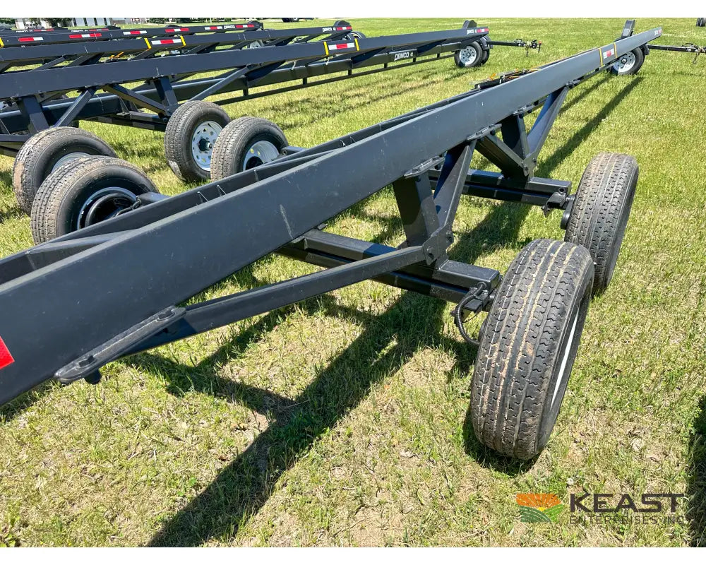 Demco HT42 42’ Header Trailer - 6,000 lb Flex Axles Braking Axle Header Trailers