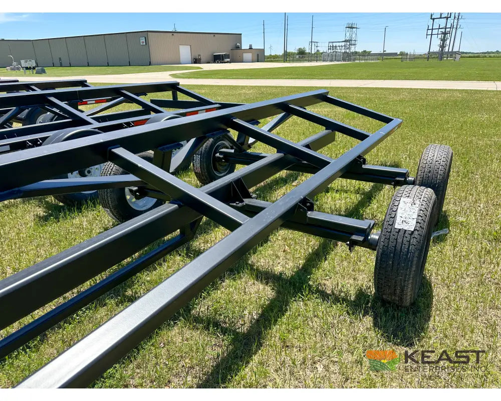 Demco HT42 42’ Header Trailer - 6,000 lb Flex Axles Braking Axle Header Trailers