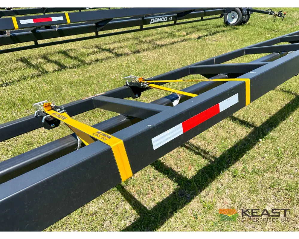 Demco HT42 42’ Header Trailer - 6,000 lb Flex Axles Braking Axle Header Trailers
