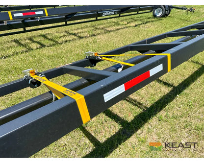Demco HT42 42’ Header Trailer - 6,000 lb Flex Axles Braking Axle Header Trailers