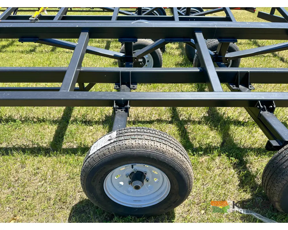 Demco HT42 42’ Header Trailer - 6,000 lb Flex Axles Braking Axle Header Trailers