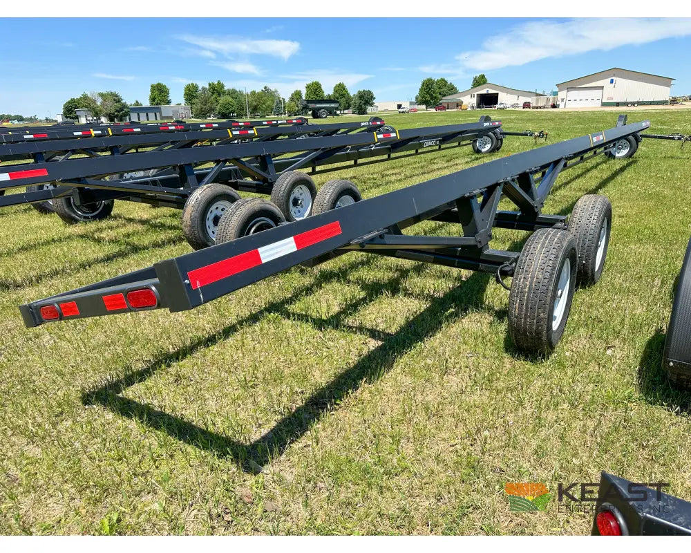 Demco HT42 42’ Header Trailer - 6,000 lb Flex Axles Braking Axle Header Trailers