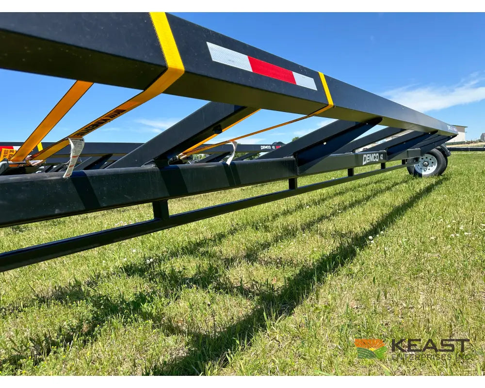 Demco HT42 42’ Header Trailer - 6,000 lb Flex Axles Braking Axle Header Trailers