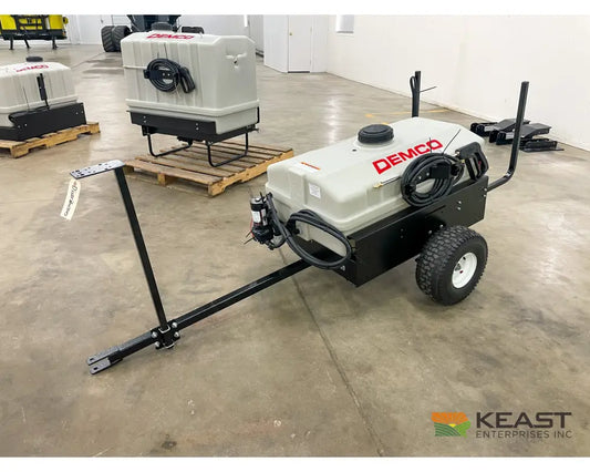 Demco Pro Series 40 Gallon ATV Sprayer Electric Pump 6’6’’ Boom Pull-Behind Sprayers