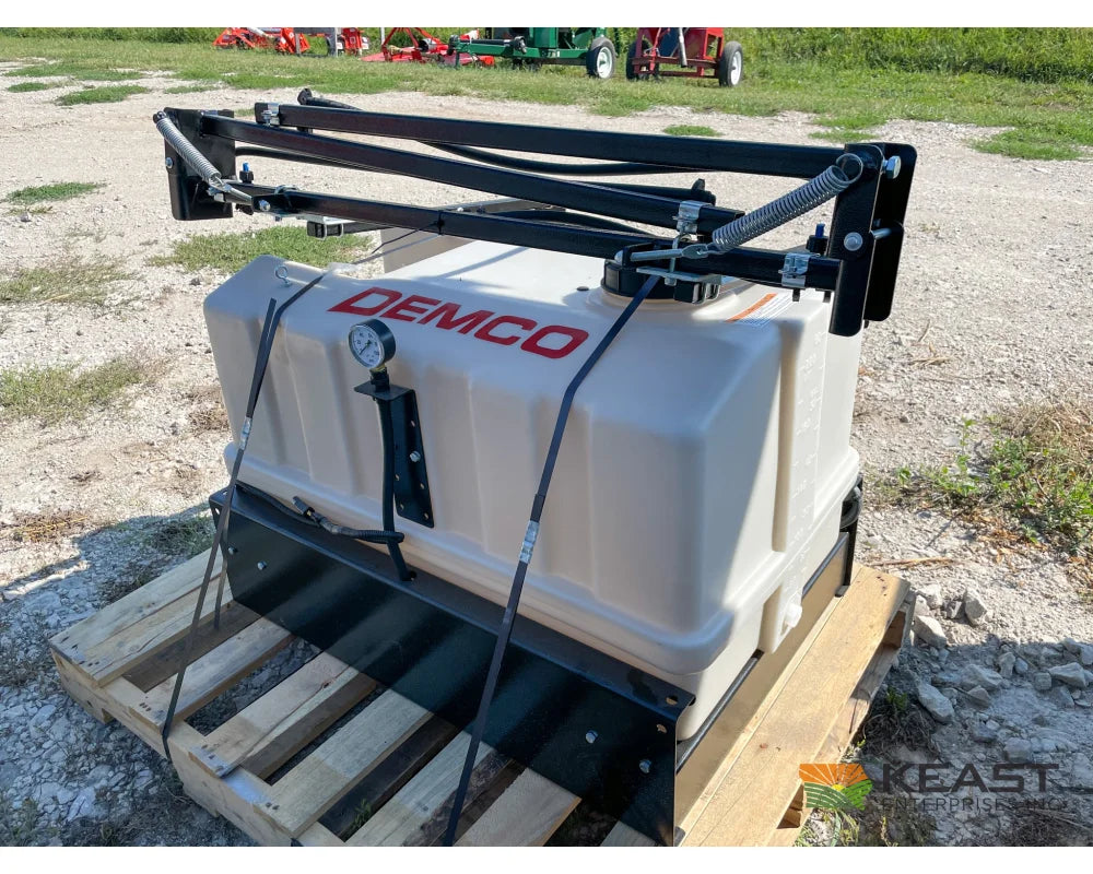 Demco Pro Series 60 60 Gallon ATV/UTV Skid Tank Sprayer Electric Pump 12’ Boom Wand Sprayers