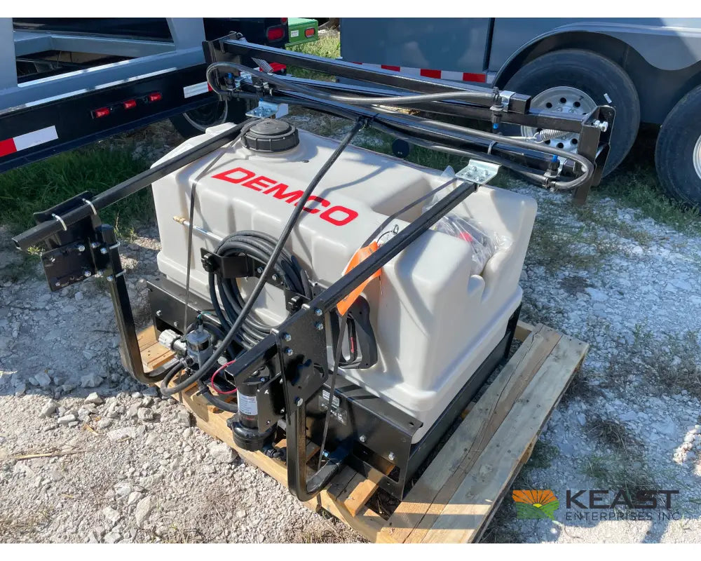 Demco Pro Series 60 60 Gallon ATV/UTV Skid Tank Sprayer Electric Pump 12’ Boom Wand Sprayers