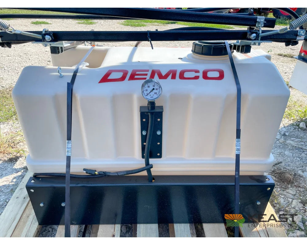 Demco Pro Series 60 60 Gallon ATV/UTV Skid Tank Sprayer Electric Pump 12’ Boom Wand Sprayers