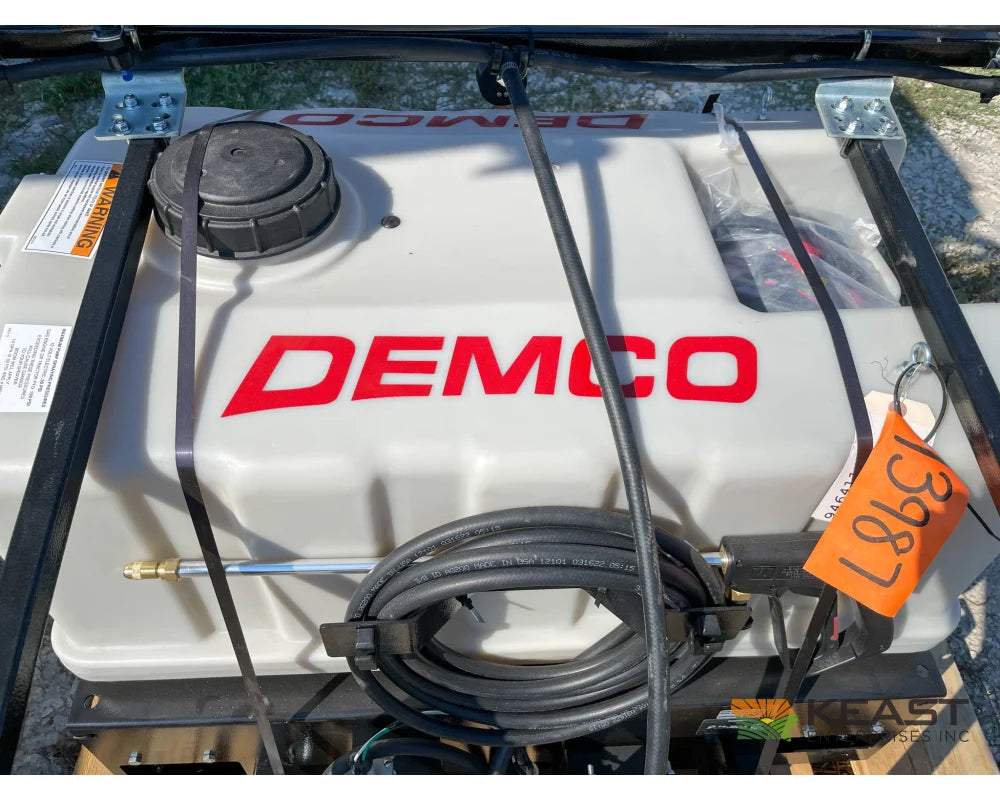 Demco Pro Series 60 60 Gallon ATV/UTV Skid Tank Sprayer Electric Pump 12’ Boom Wand Sprayers