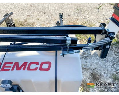 Demco Pro Series 60 60 Gallon ATV/UTV Skid Tank Sprayer Electric Pump 12’ Boom Wand Sprayers