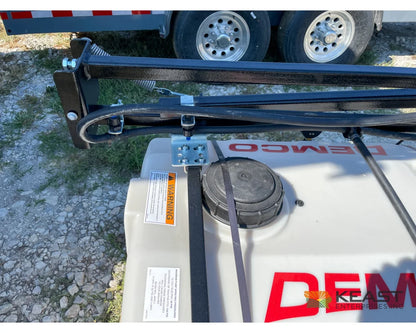 Demco Pro Series 60 60 Gallon ATV/UTV Skid Tank Sprayer Electric Pump 12’ Boom Wand Sprayers