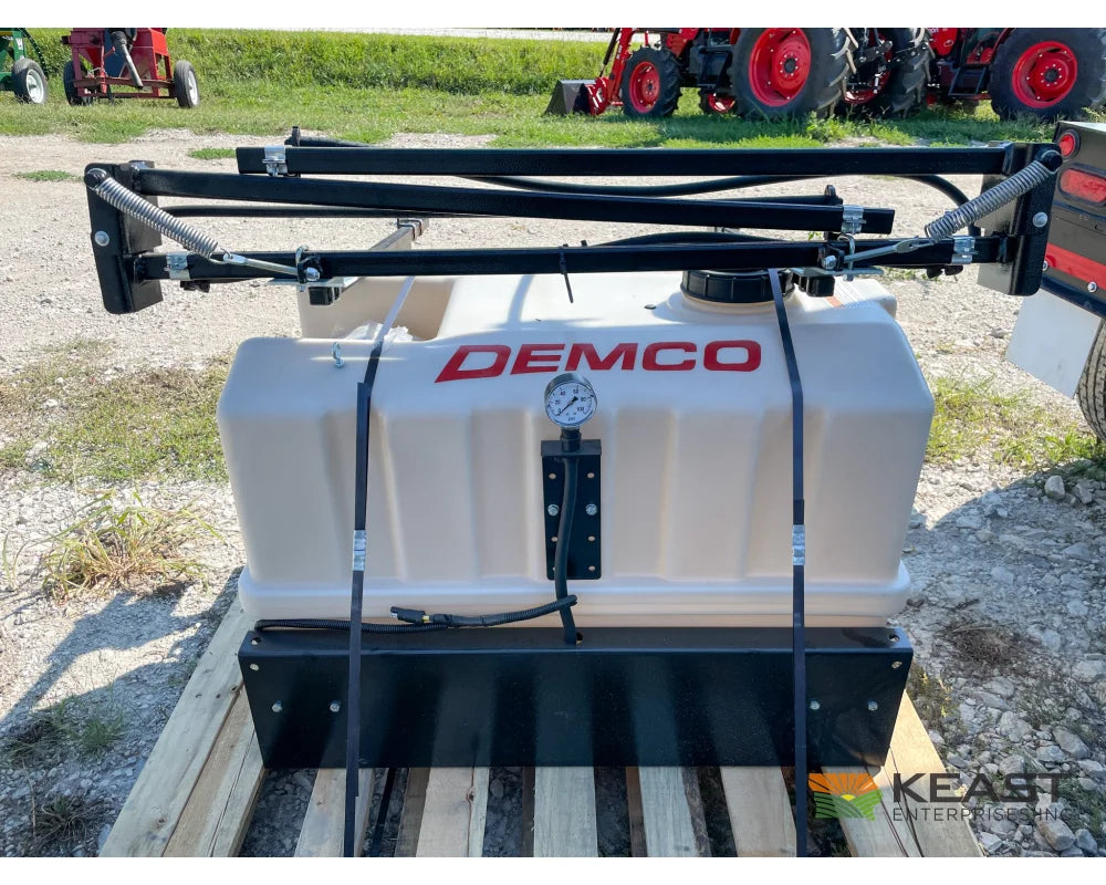 Demco Pro Series 60 60 Gallon ATV/UTV Skid Tank Sprayer Electric Pump 12’ Boom Wand Sprayers