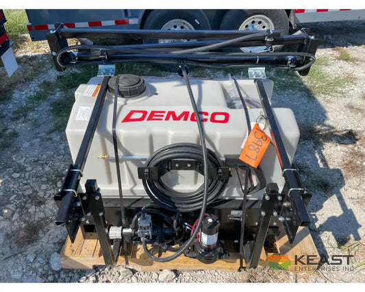 Demco Pro Series 60 60 Gallon ATV/UTV Skid Tank Sprayer Electric Pump 12’ Boom Wand Sprayers
