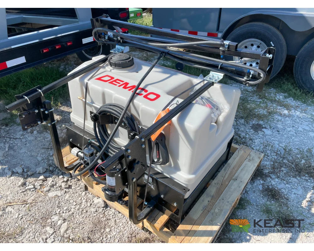 Demco Pro Series 60 60 Gallon ATV/UTV Skid Tank Sprayer Electric Pump 12’ Boom Wand Sprayers