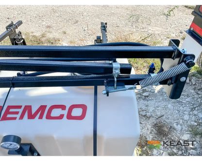 Demco Pro Series 60 60 Gallon ATV/UTV Skid Tank Sprayer Electric Pump 12’ Boom Wand Sprayers