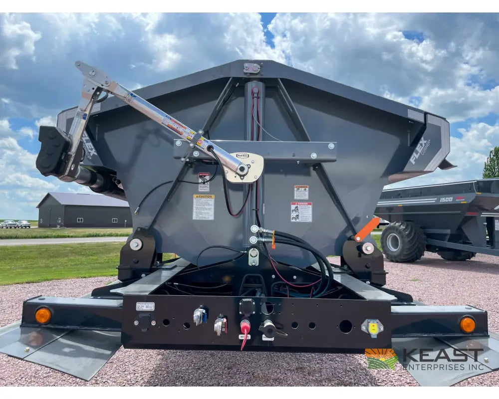 Demco Side Dump Trailer Triple Axle Air Ride 34’ Tub 128’’ Iowa Spread Axle Side Dump Trailers