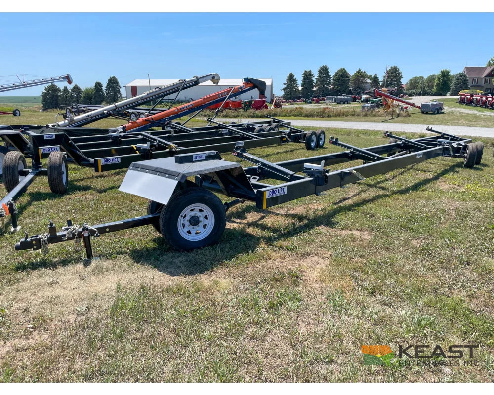 Duo Lift AST47XL 47’ Steerable Header Trailer EZ Hookup 6 Wheel Steer Header Trailers