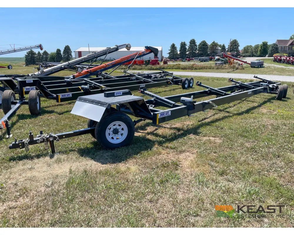 Duo Lift AST47XL 47’ Steerable Header Trailer EZ Hookup 6 Wheel Steer Header Trailers
