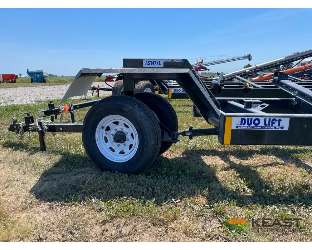 Duo Lift AST47XL 47’ Steerable Header Trailer EZ Hookup 6 Wheel Steer Header Trailers