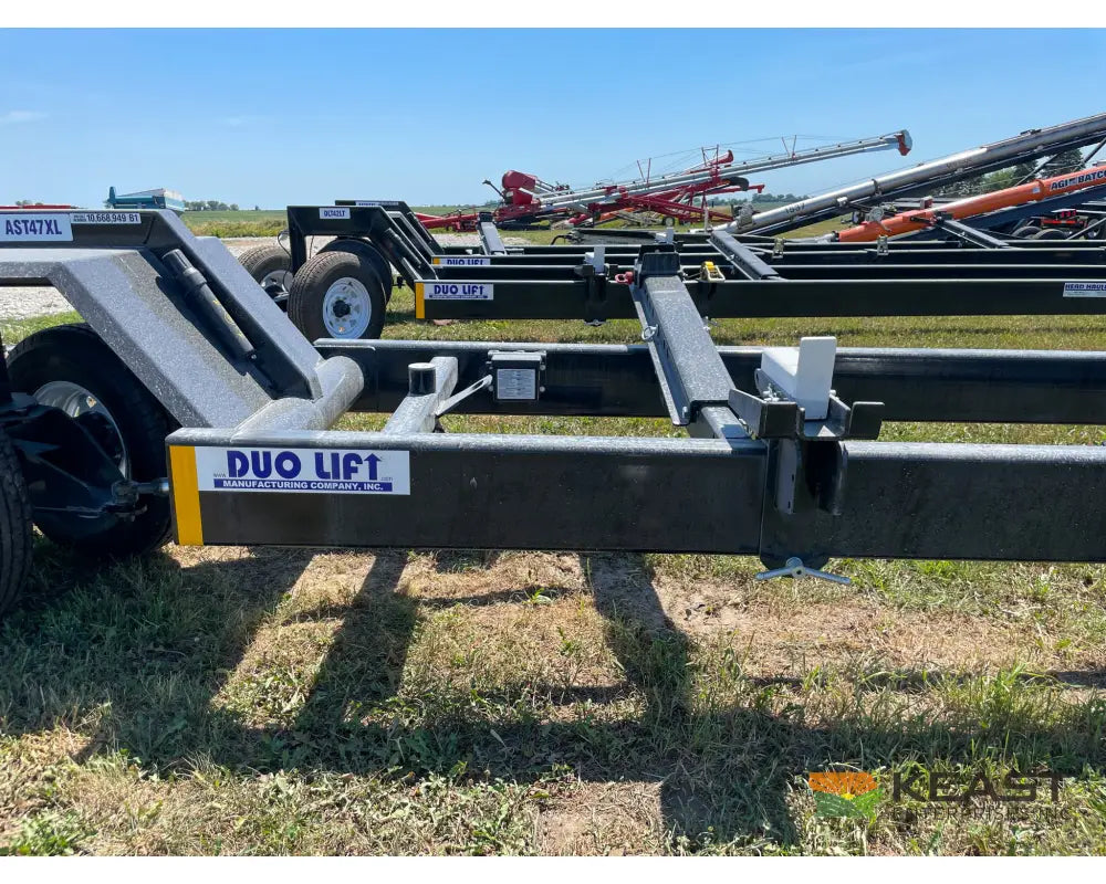 Duo Lift AST47XL 47’ Steerable Header Trailer EZ Hookup 6 Wheel Steer Header Trailers