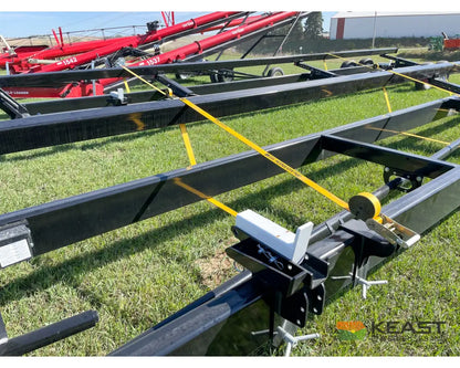 Duo Lift AST52XL 52’ Steerable Header Trailer - EZ Hookup 6-Wheel Steer 4 Wheel Brakes Header Trailers