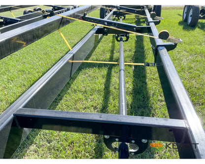 Duo Lift AST52XL 52’ Steerable Header Trailer - EZ Hookup 6-Wheel Steer 4 Wheel Brakes Header Trailers