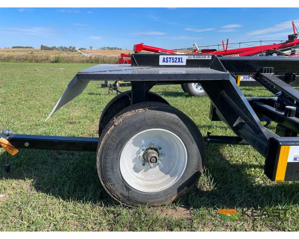 Duo Lift AST52XL 52’ Steerable Header Trailer - EZ Hookup 6-Wheel Steer 4 Wheel Brakes Header Trailers