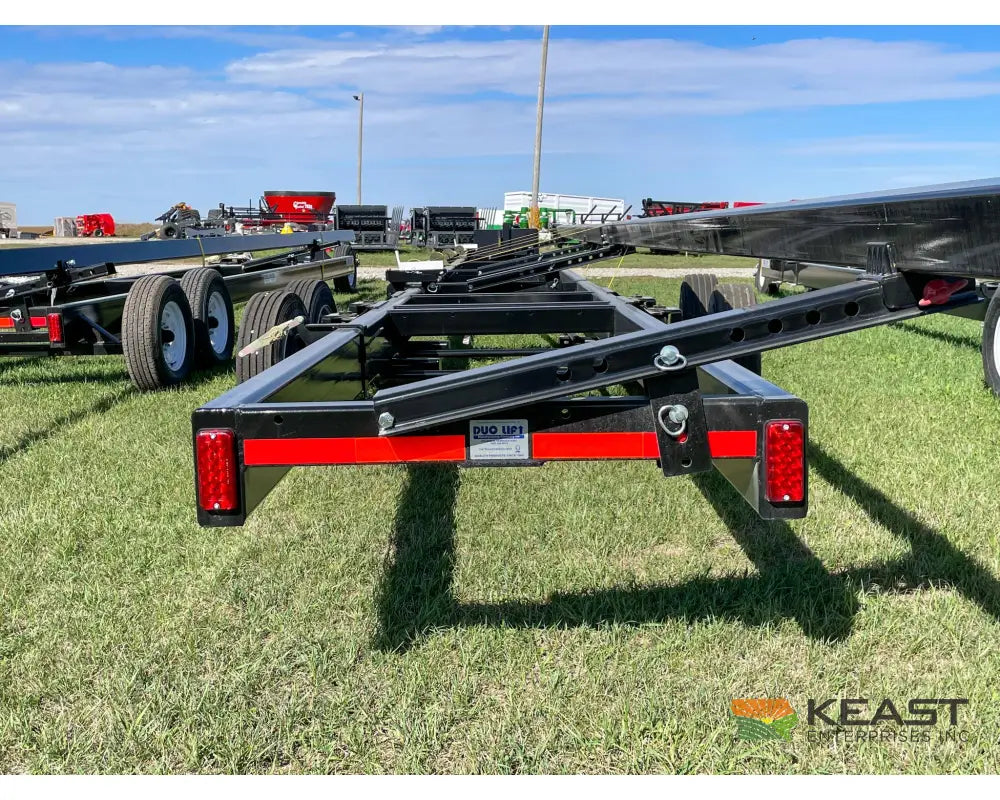 Duo Lift AST52XL 52’ Steerable Header Trailer - EZ Hookup 6-Wheel Steer 4 Wheel Brakes Header Trailers