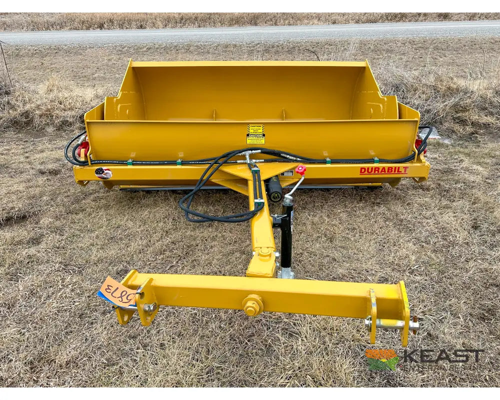 Durabilt DP84HC 4.5 Yard Dirt Pan Scraper 4.5 yd Capacity 84’’ Width Dirt Pans