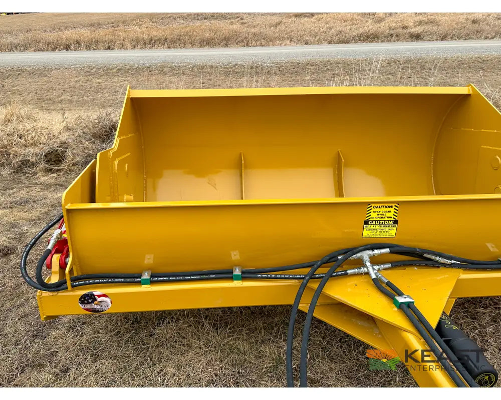 Durabilt DP84HC 4.5 Yard Dirt Pan Scraper 4.5 yd Capacity 84’’ Width Dirt Pans