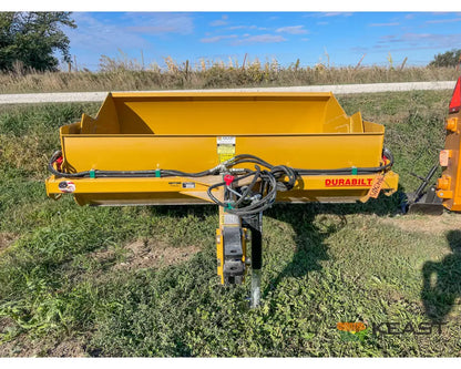 Durabilt DP84HCDB 4.5 Yard Dirt Pan Scraper - 4.5 yd Capacity 84’’ Width Dirt Pans