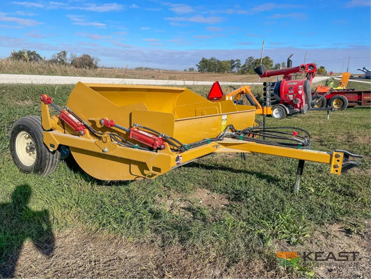 Durabilt DP84HCDB 4.5 Yard Dirt Pan Scraper - 4.5 yd Capacity 84’’ Width Dirt Pans