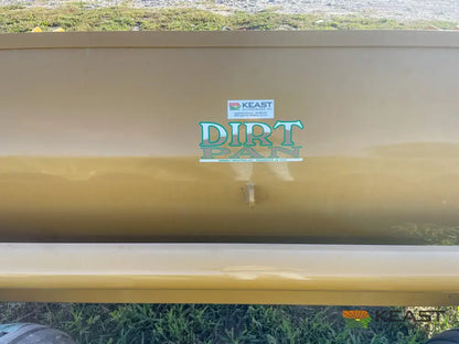 Durabilt DP84HCDB 4.5 Yard Dirt Pan Scraper - 4.5 yd Capacity 84’’ Width Dirt Pans