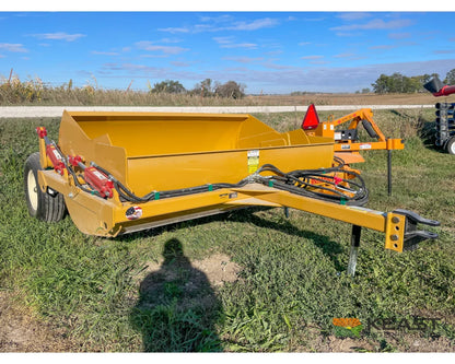 Durabilt DP84HCDB 4.5 Yard Dirt Pan Scraper - 4.5 yd Capacity 84’’ Width Dirt Pans