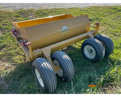 Durabilt DP84HCDB 4.5 Yard Dirt Pan Scraper - 4.5 yd Capacity 84’’ Width Dirt Pans