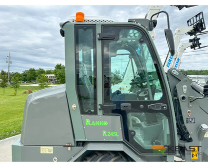Erixon Ranko 245L Wheel Loader - 35 hp Kubota Engine 2,650 lb Lift Capacity Hydrostat Wheel Loaders