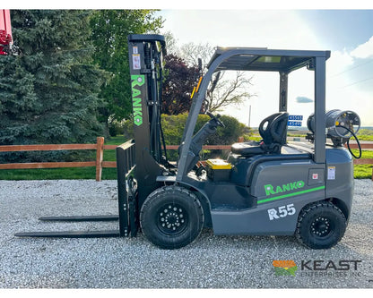 Erixon Ranko R55 Forklift - 5,500 lb Capacity 61 HP Dual Gas and LPG 16’ 6’’ Lift Height Forklifts