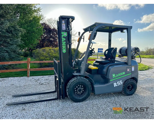 Erixon Ranko R55 Forklift - 5,500 lb Capacity 61 HP Dual Gas and LPG 16’ 6’’ Lift Height Forklifts