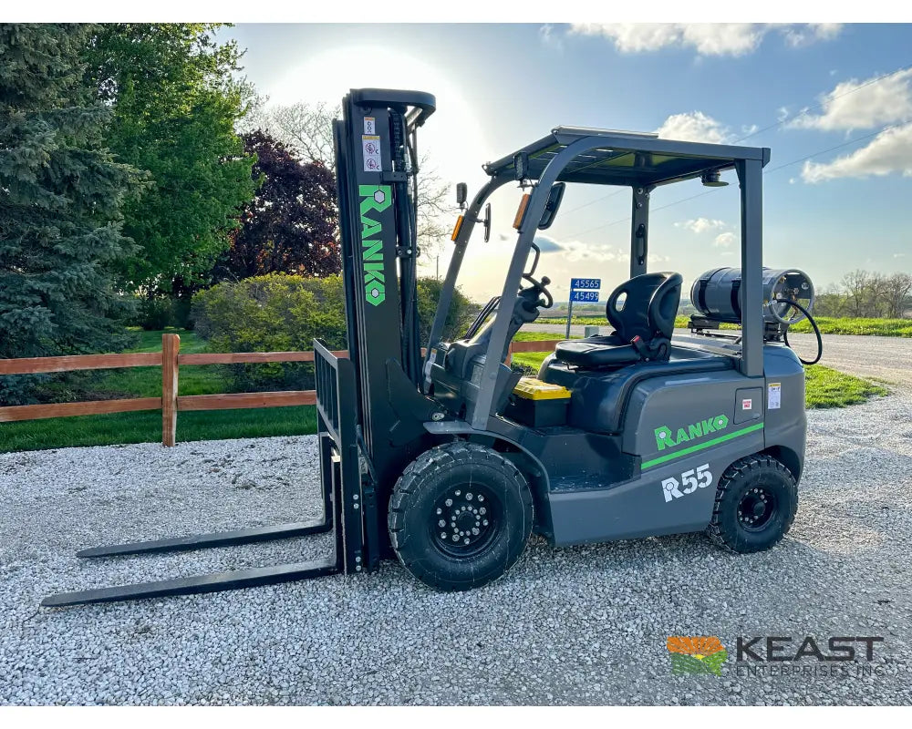 Erixon Ranko R55 Forklift - 5,500 lb Capacity 61 HP Dual Gas and LPG 16’ 6’’ Lift Height Forklifts