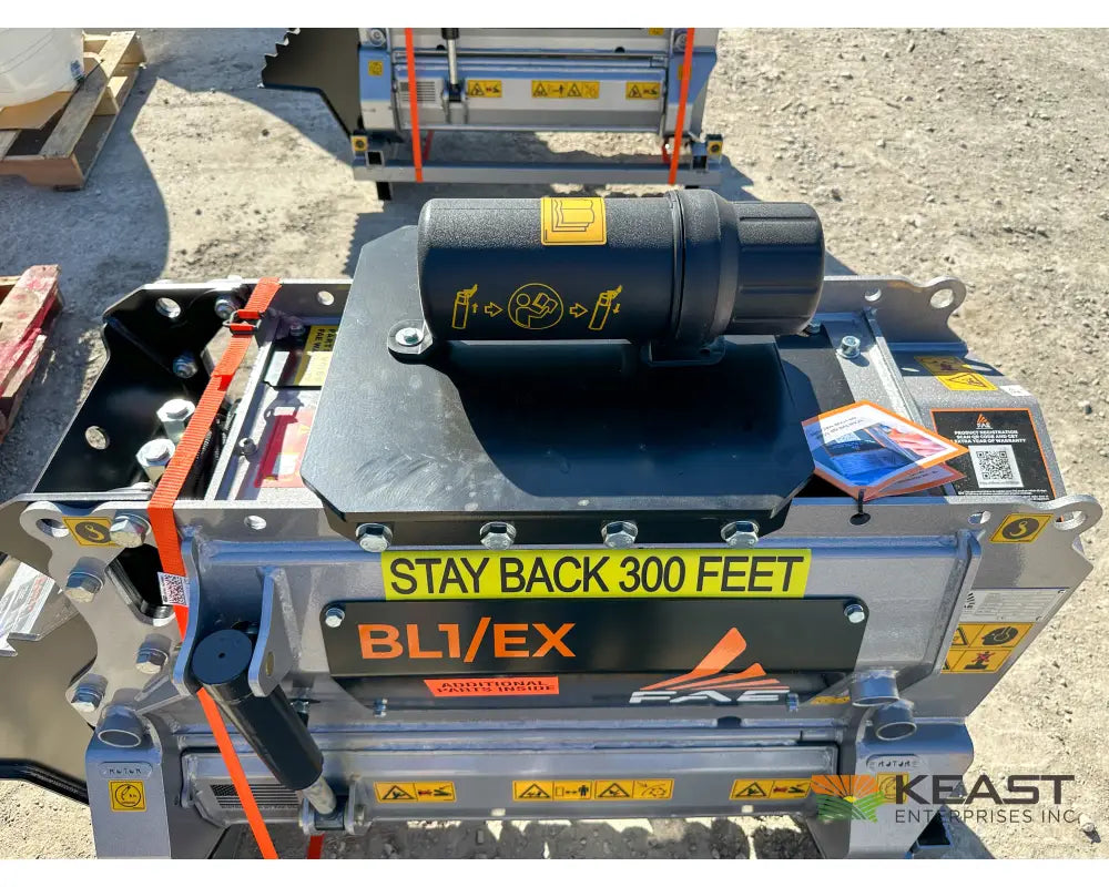FAE BL1/EX/VT 75 Excavator Mulcher - Variable Piston Motor Bite Limiter Rotor Mulchers