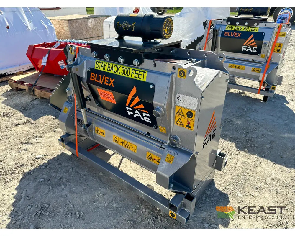 FAE BL1/EX/VT 75 Excavator Mulcher - Variable Piston Motor Bite Limiter Rotor Mulchers